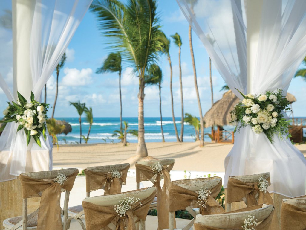 Beachfront Wedding Setup