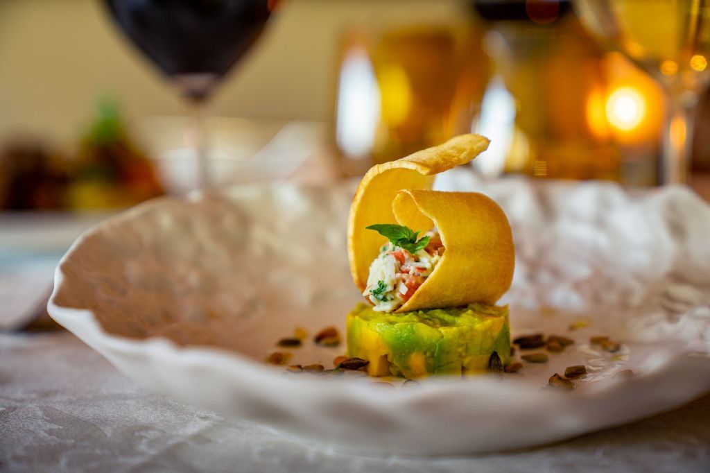 French Restaurant Appetizer