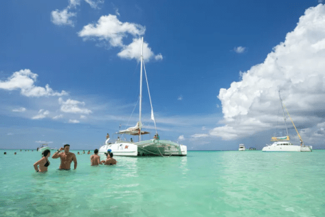 Catamaran at The Natural Pool