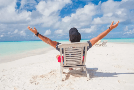 Enjoying the breeze of Punta Cana