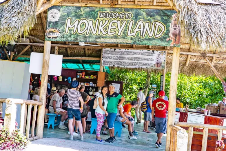 Monkeyland Entrance Punta Cana